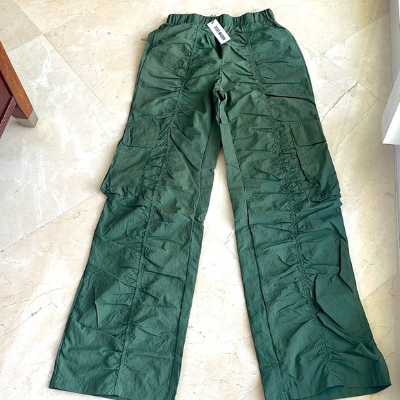 NWT STEVE MADDEN KENZIE OLIVE PANTS - Picture 7 of 12